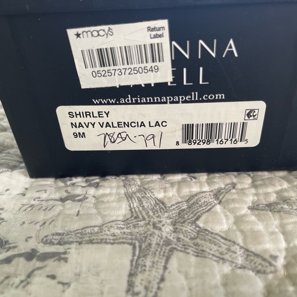 Adrianna Papell Women’s Shirley Ballet Flats in Navy - Picture 2 of 8